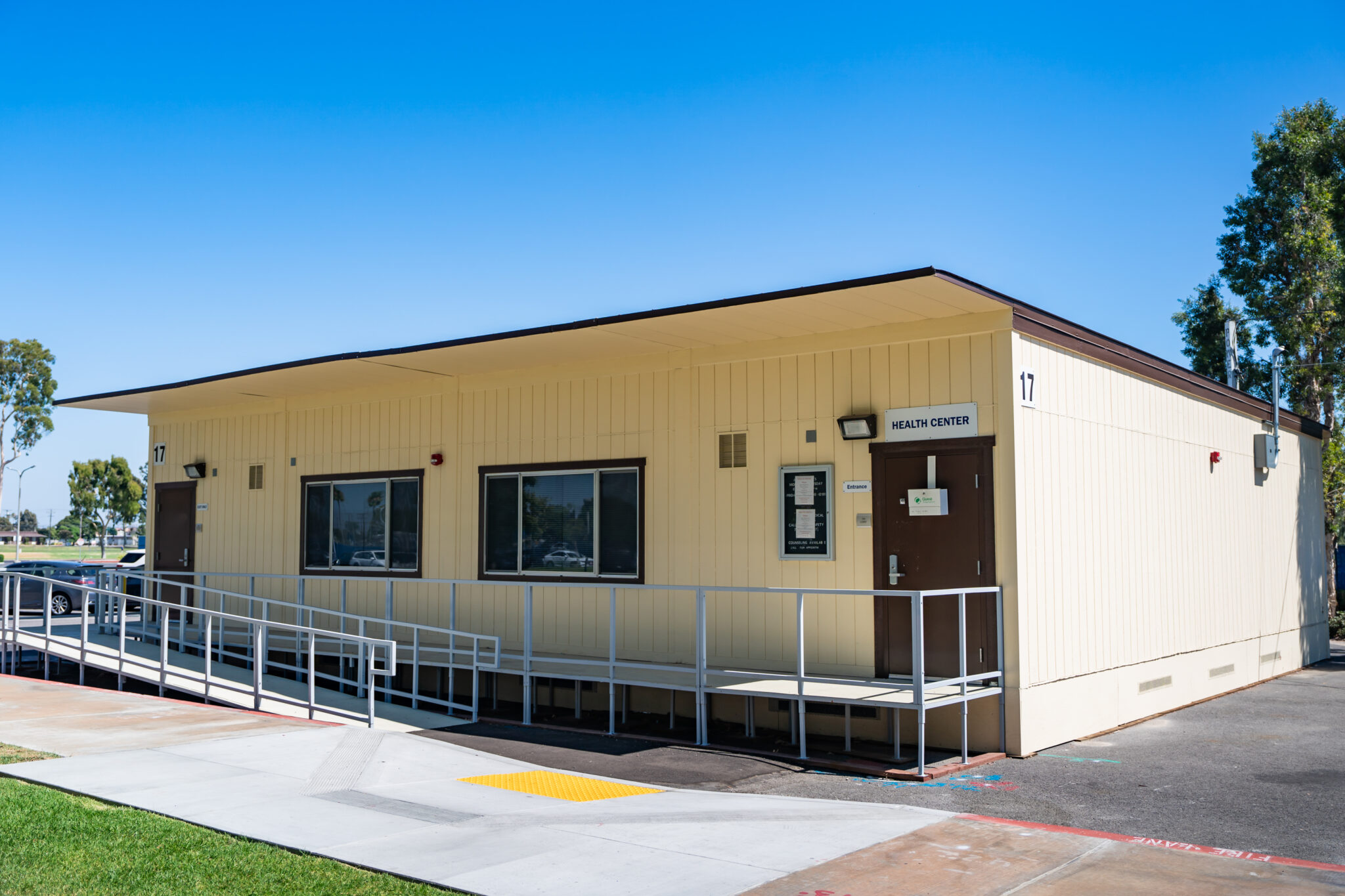 Exterior of Health Center